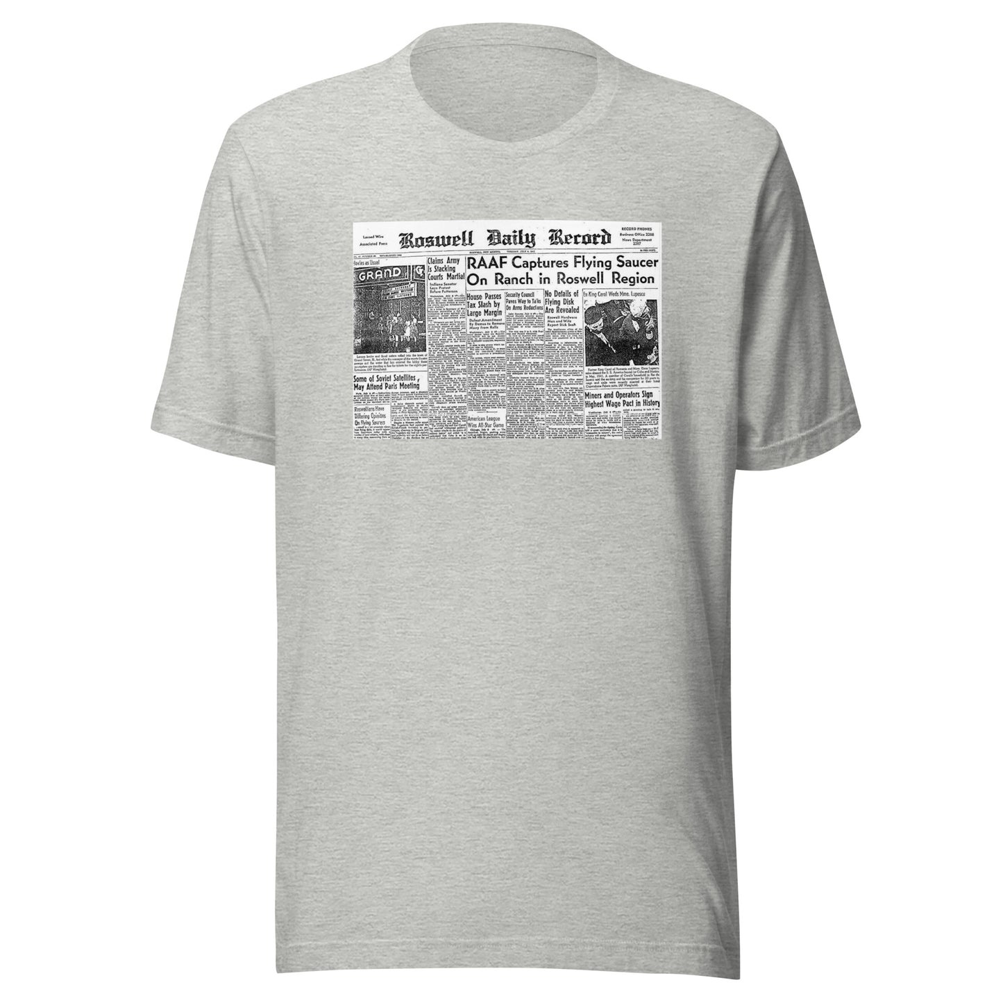 Roswell Daily Record: Unisex T-Shirt