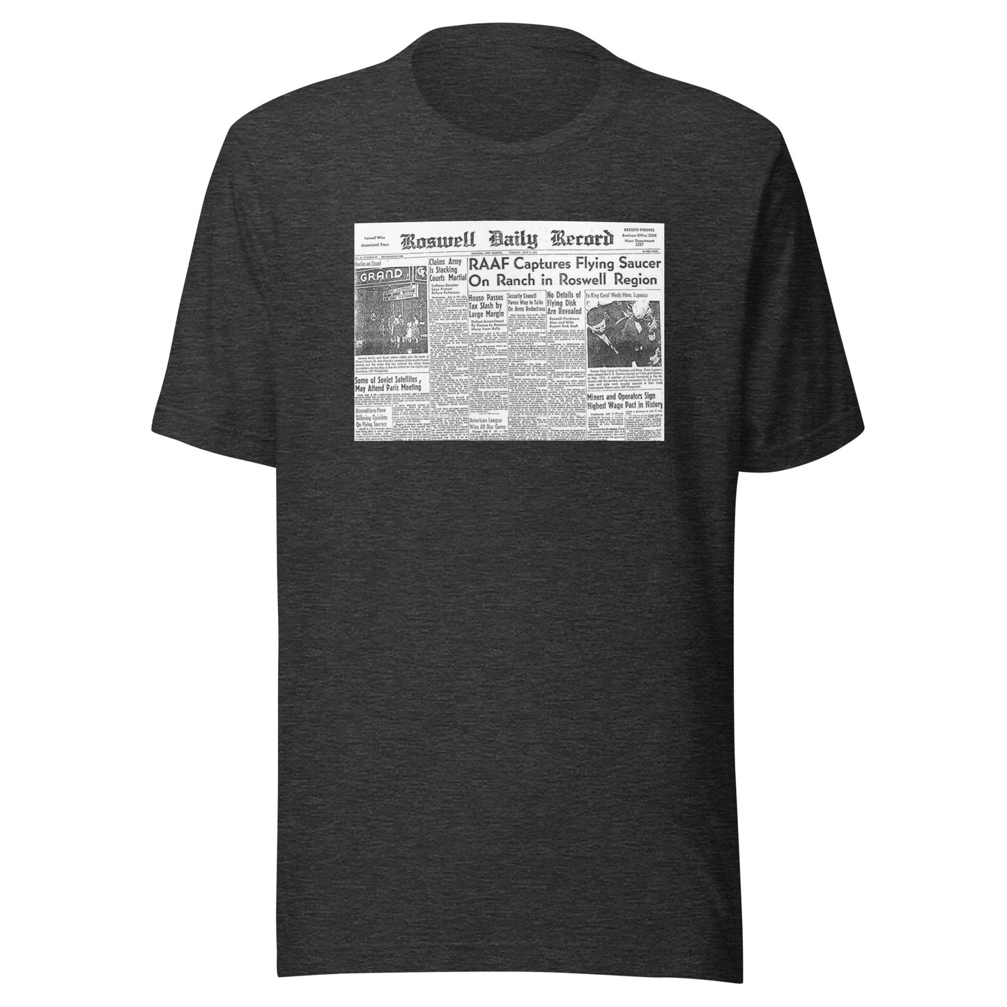 Roswell Daily Record: Unisex T-Shirt