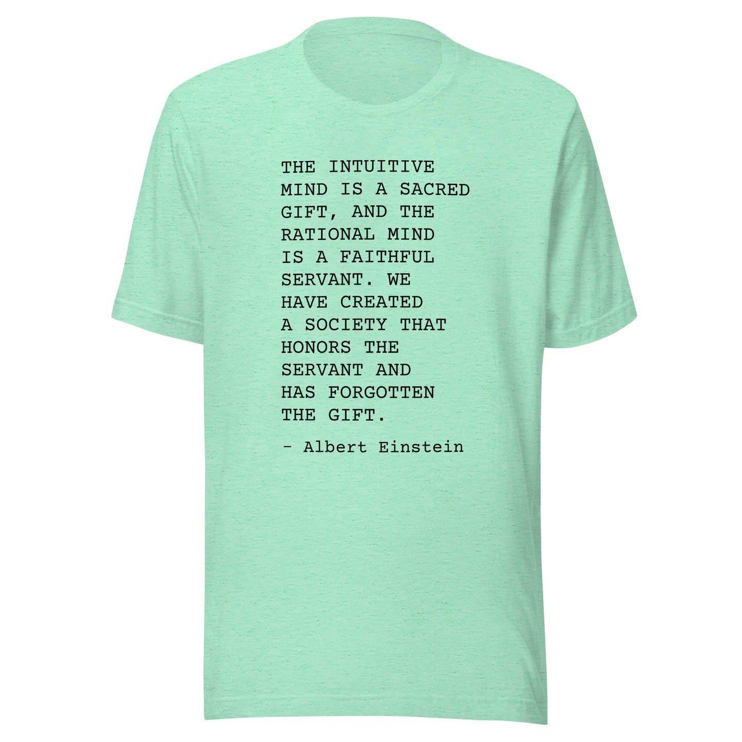 Intuitive vs Rational Mind: Unisex T-Shirt