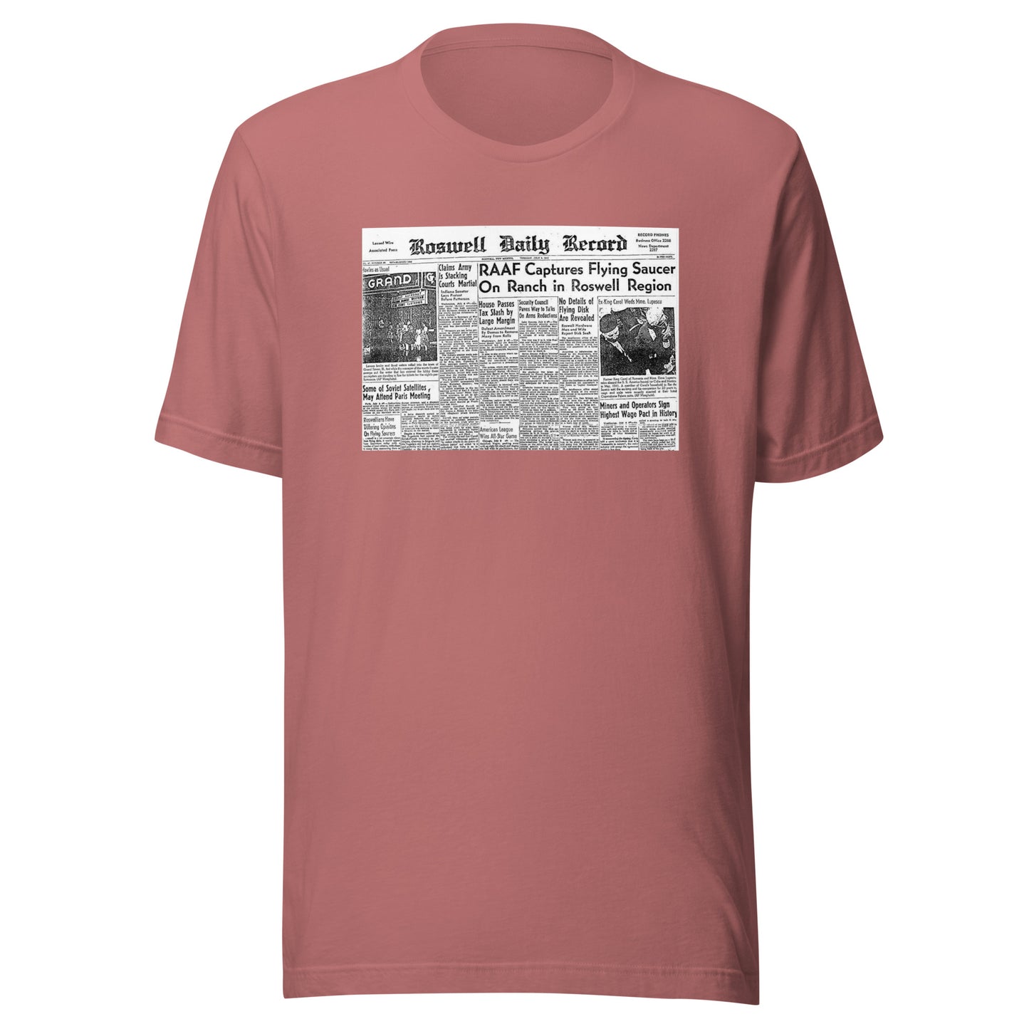 Roswell Daily Record: Unisex T-Shirt