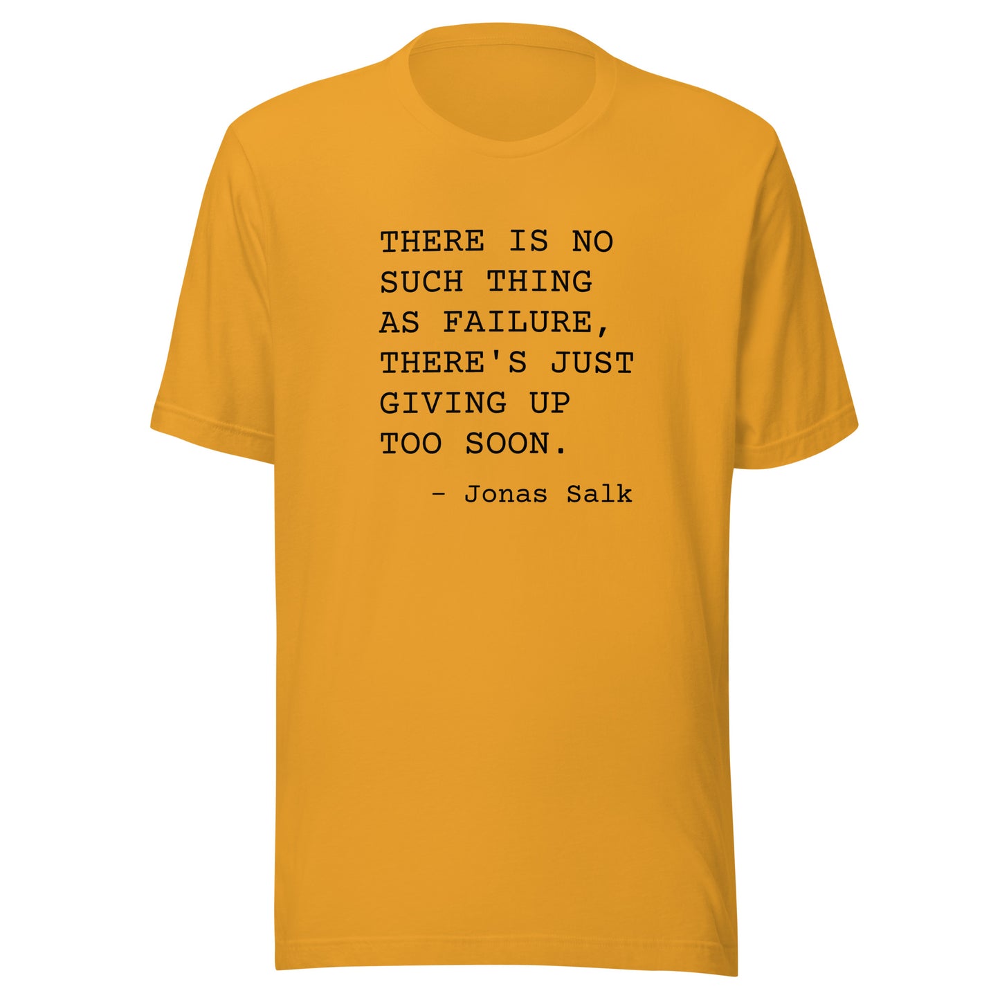 No Such Thing as Failure: Unisex T-Shirt