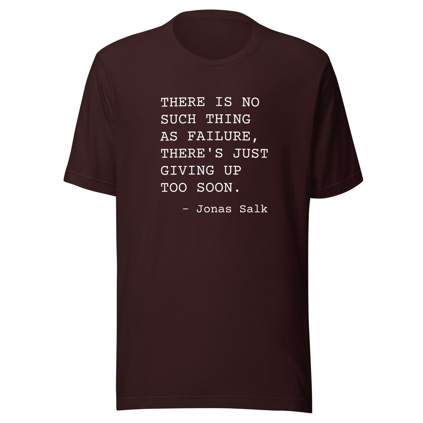 No Such Thing as Failure: Unisex T-Shirt