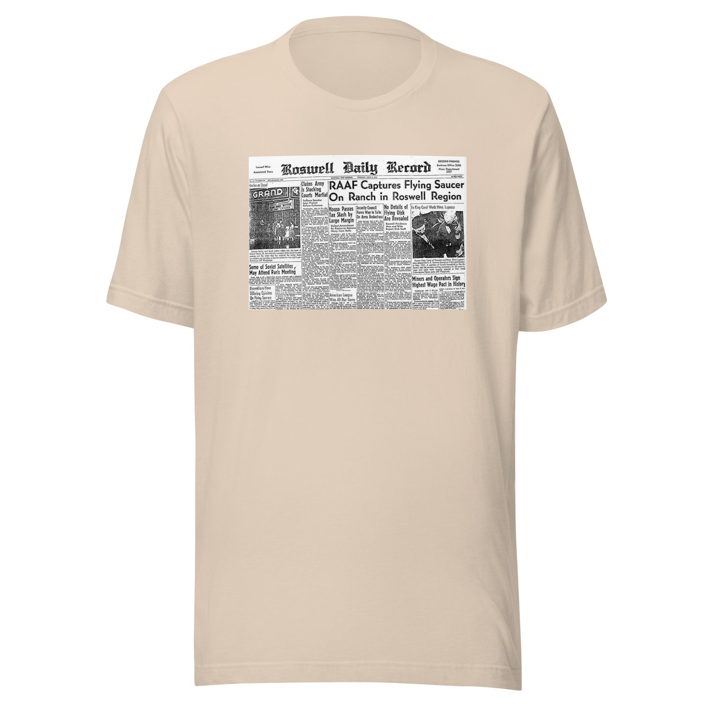 Roswell Daily Record: Unisex T-Shirt