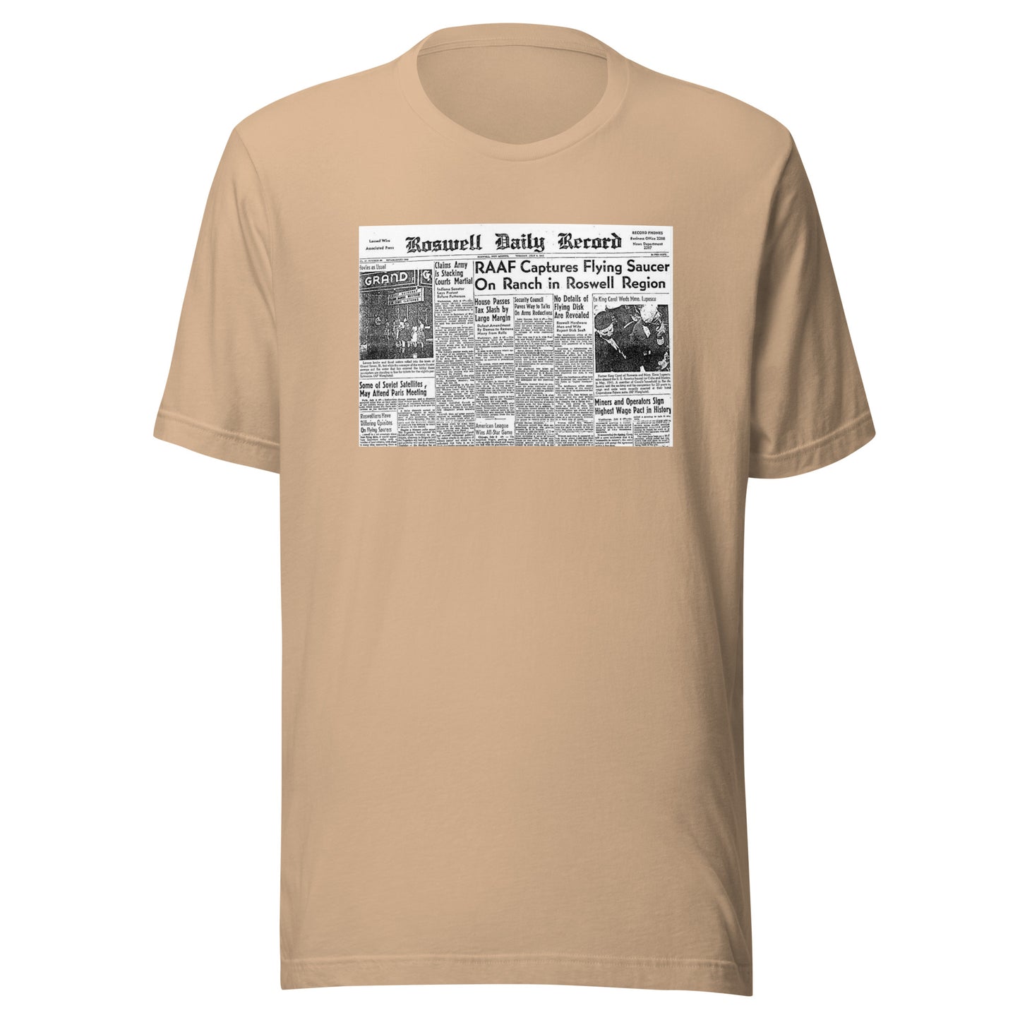 Roswell Daily Record: Unisex T-Shirt