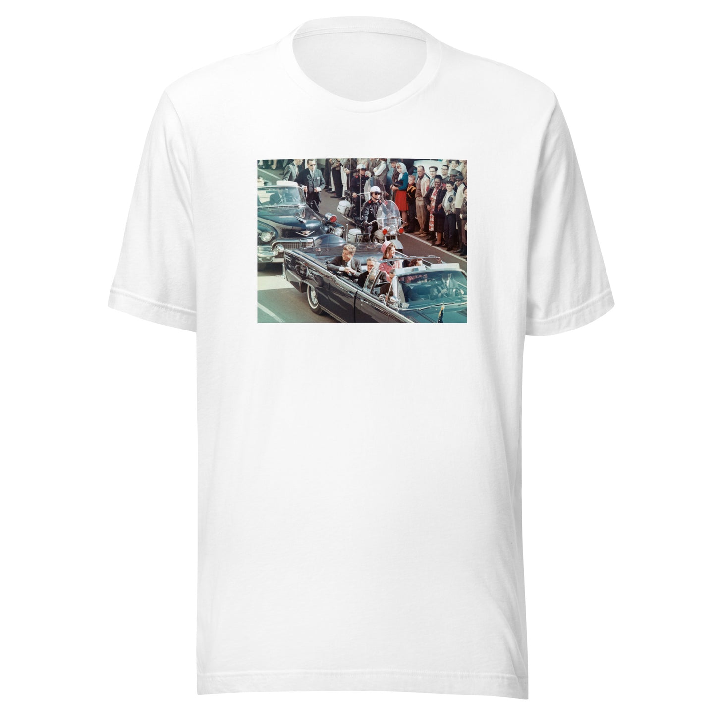 JFK Moments Before Disaster: Unisex T-Shirt